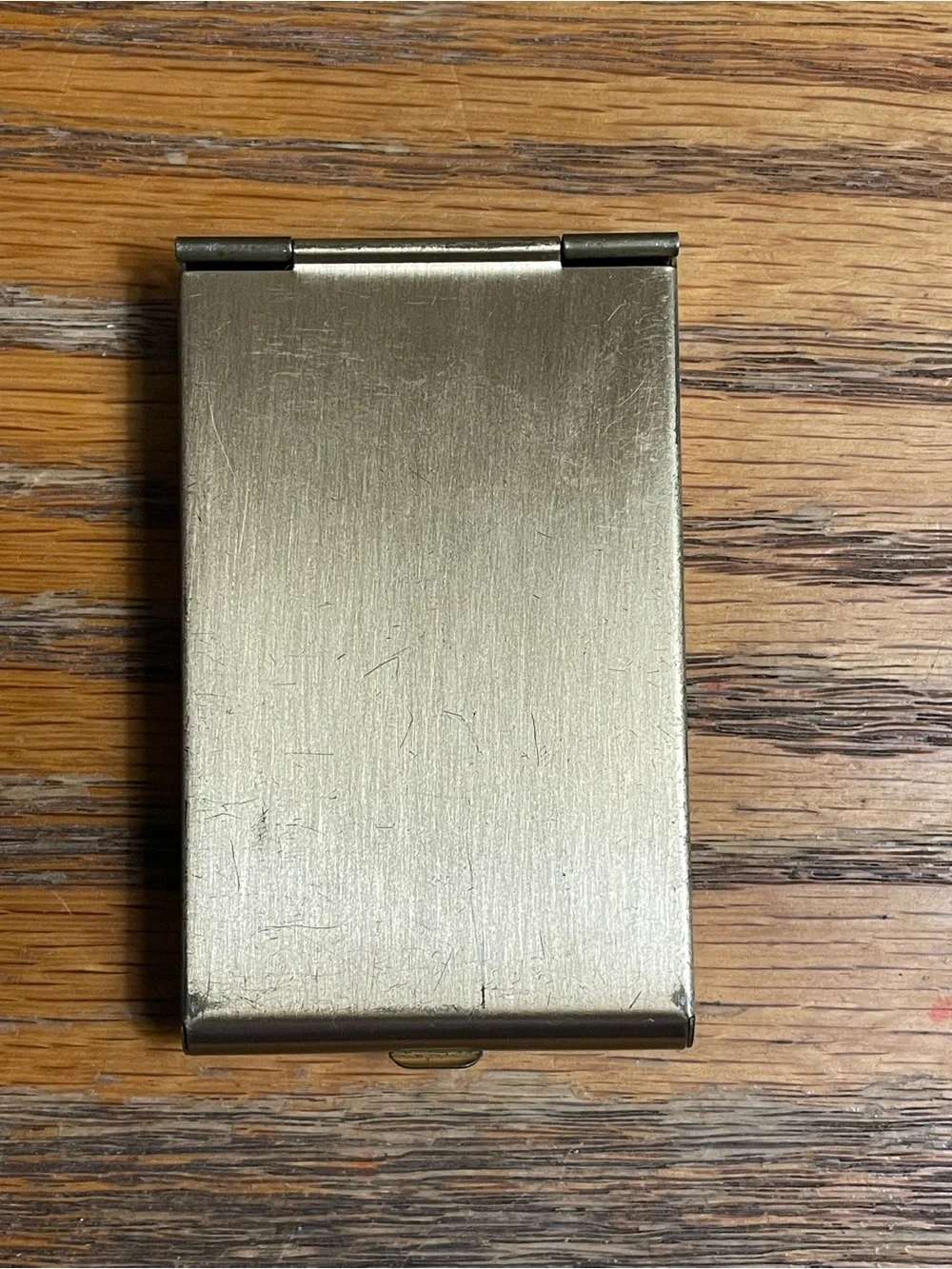 Sweet 'N Low Brass Advertising Promo Pocket Sugar Packet Holder Case